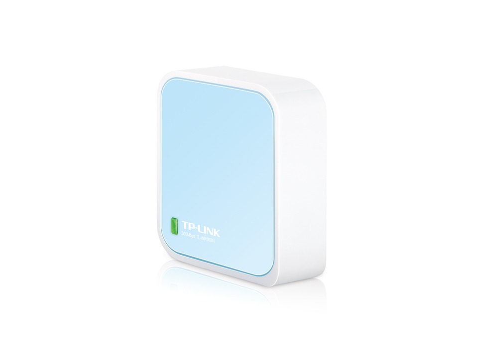 TP-Link TL-WR802N Router Blauw