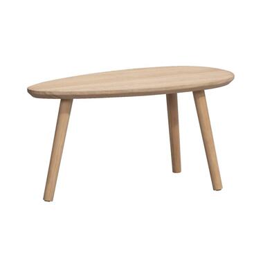 Salontafel Arvin - naturelkleur - 35x70x35 cm - Leen Bakker