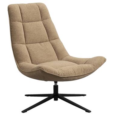 Fauteuil Emily - caramel - Leen Bakker
