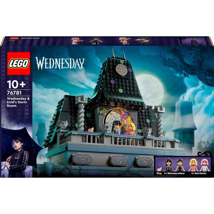 LEGO Wednesday - Wednesday en Enids kamer constructiespeelgoed 76781