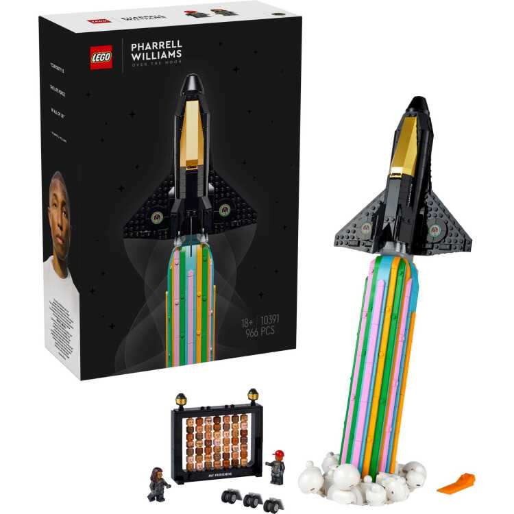 LEGO Icons - Naar de maan met Pharrell Williams constructiespeelgoed 10391