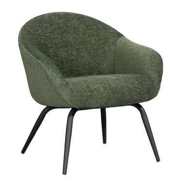 Fauteuil Lieke - donkergroen - Leen Bakker