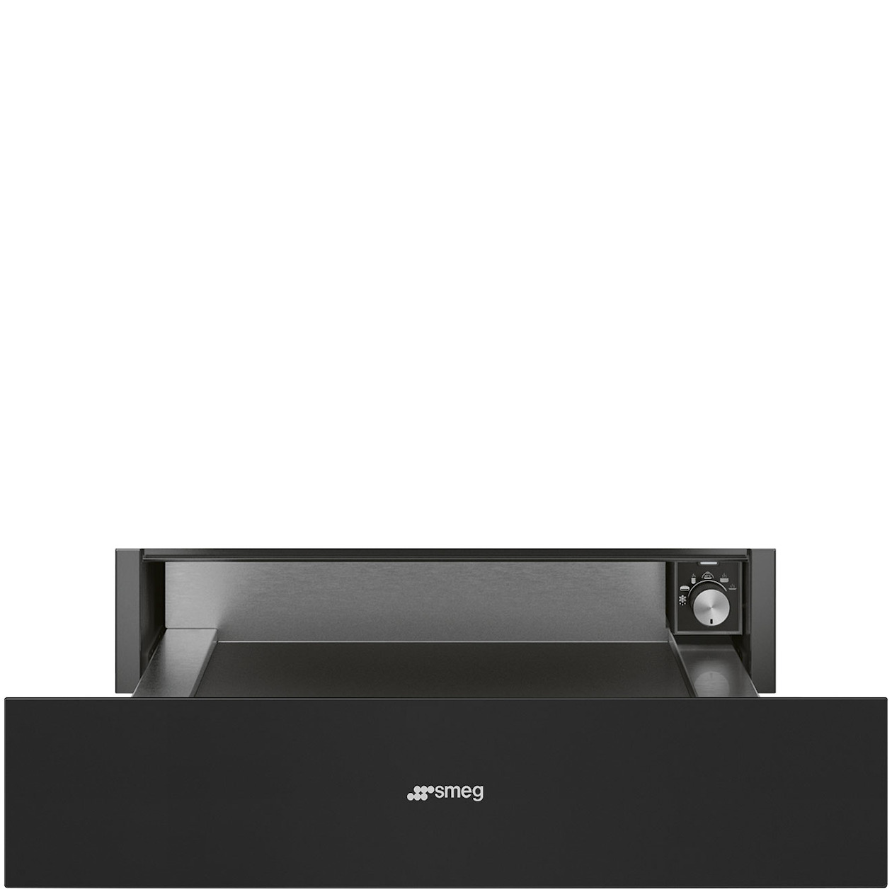 Smeg CPR315N Warmhoudlade Zwart
