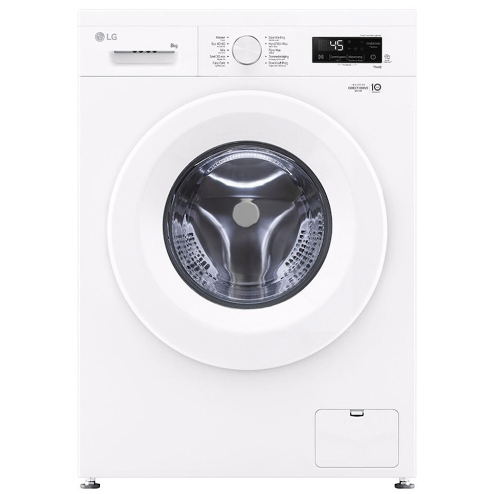 LG F4X1008NWH Wasmachine Wit