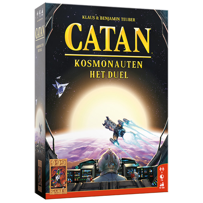 999 Games Catan: Kosmonauten Het Duel kaartspel Nederlands, 2 spelers, 75 minuten, Vanaf 12 jaar