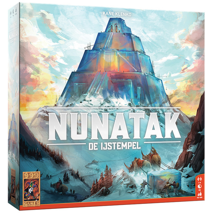 999 Games Nunatak bordspel Nederlands, 1 - 4 spelers, 45 minuten, Vanaf 10 jaar
