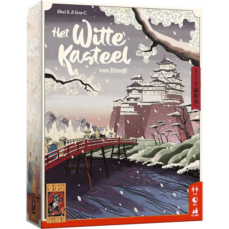 999 Games Het Witte Kasteel van Himeji bordspel Nederlands, 1 - 4 spelers, 80 minuten, Vanaf 12 jaar