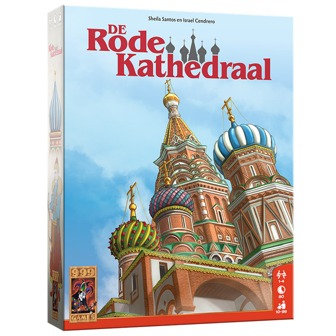999 Games De Rode Kathedraal bordspel Nederlands, 1 - 4 spelers, 80 minuten, Vanaf 10 jaar