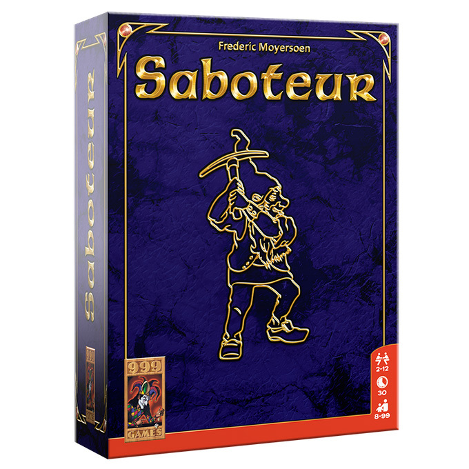 999 Games Saboteur 20 Jaar Jubileum Editie kaartspel Nederlands, 2 - 12 spelers, 30 minuten, Vanaf 8 jaar