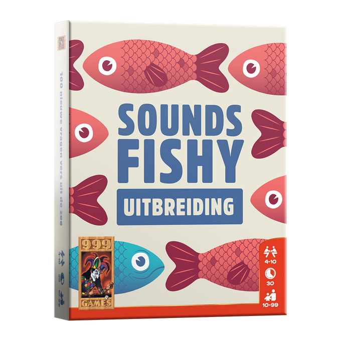999 Games Sounds Fishy Uitbreiding partyspel Uitbreiding, Nederlands, 4 - 10 spelers, Vanaf 10 jaar
