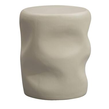Bijzettafel Marloes - beige - 49x39,5x39,5 cm - Leen Bakker