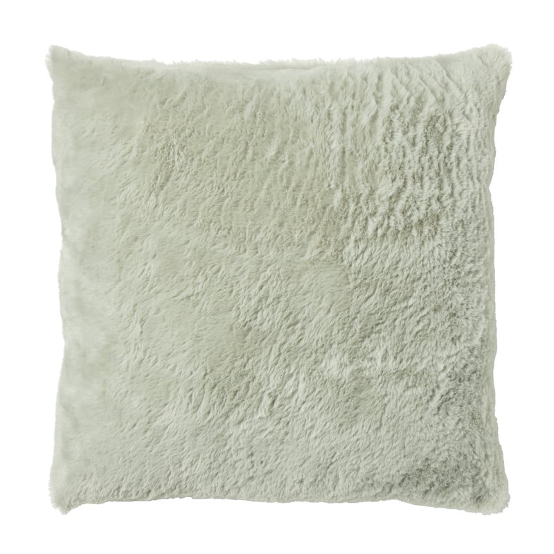 Kussen vacht - groen - 45x45 cm
