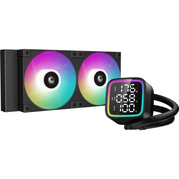 DeepCool LD240 waterkoeling 4-pin PWM fan-connector