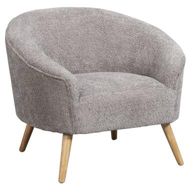 Fauteuil Lina - taupe - Leen Bakker