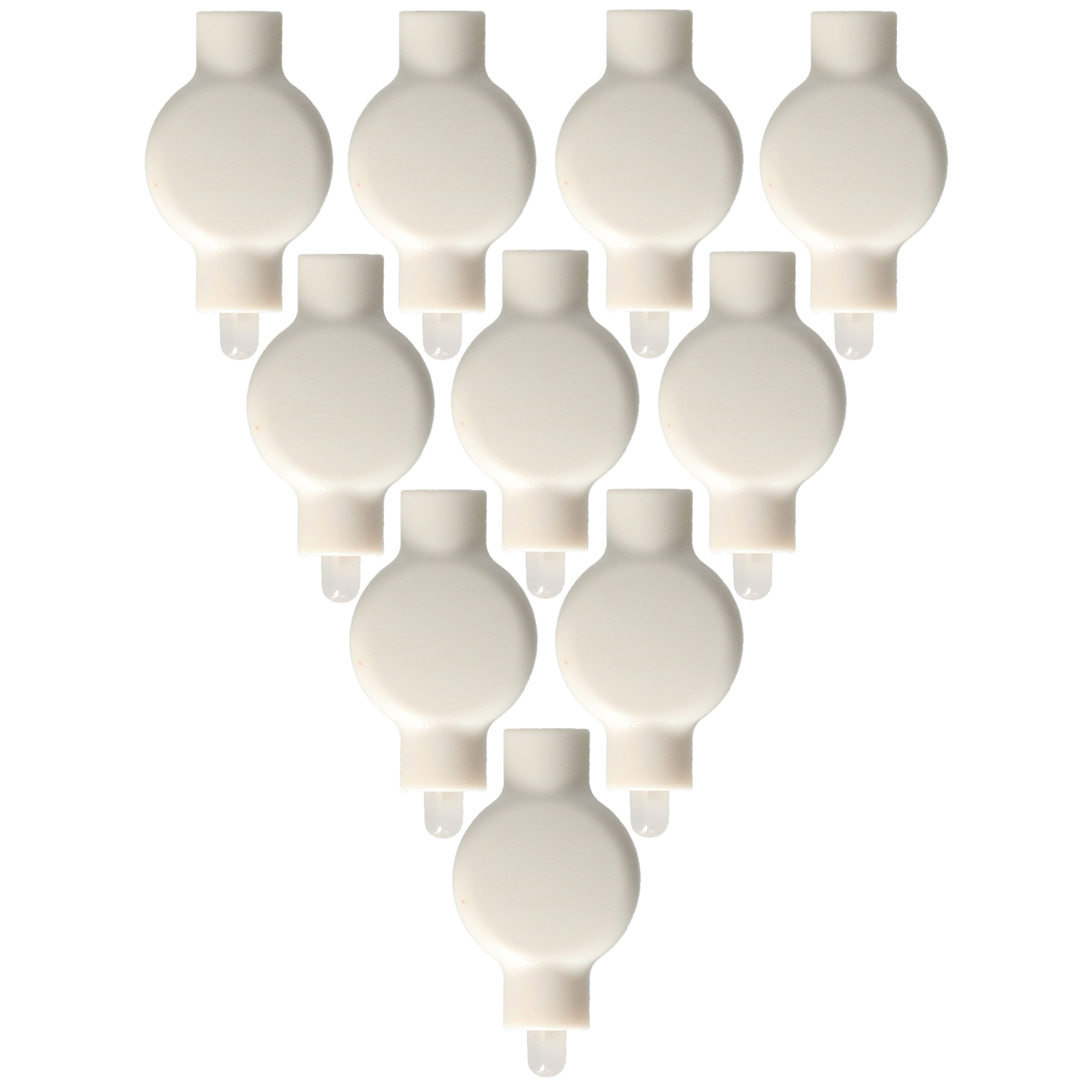 Lampion LED lampjes - 10x stuks - lampionnen lichtjes - Sint maarten verlichting -