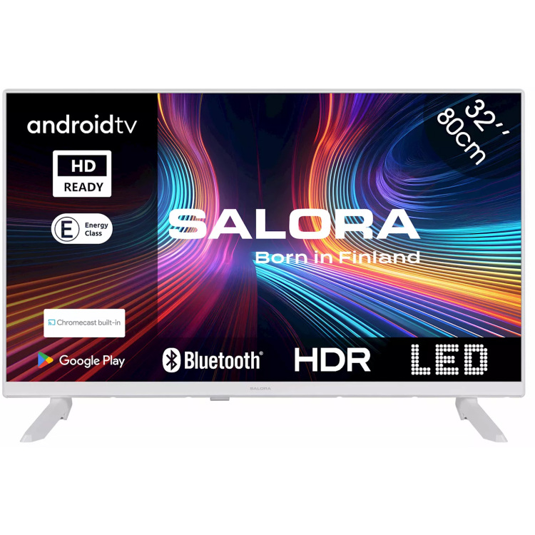 Salora 32HWA555 led-tv VGA, HDMI, USB, LAN, Bluetooth, Wifi, Android