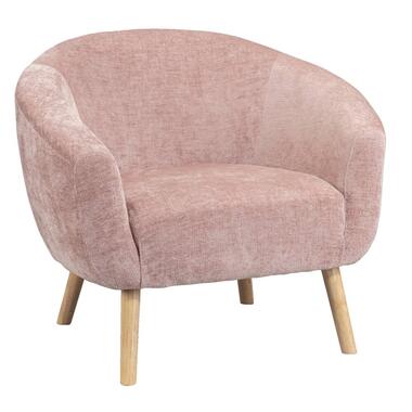 Fauteuil Rosaly - roze - Leen Bakker