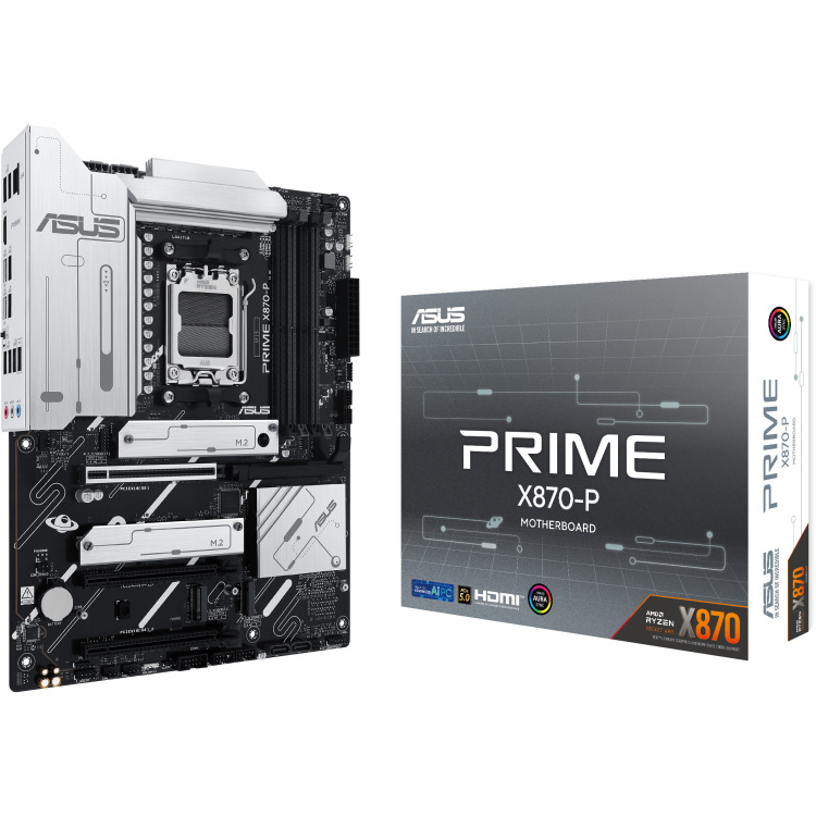 ASUS PRIME X870-P moederbord 2,5Gb-LAN, Sound, ATX