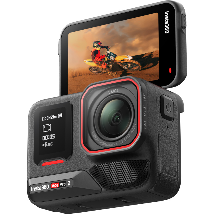 Insta360 Ace Pro 2 Standard Bundle videocamera 1x 1800 mAh accu