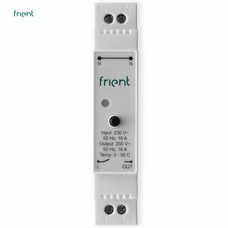 Frient Smart DIN Relay relais Zigbee 3.0