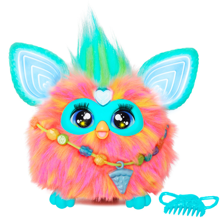 Hasbro Furby Koraal pluchenspeelgoed
