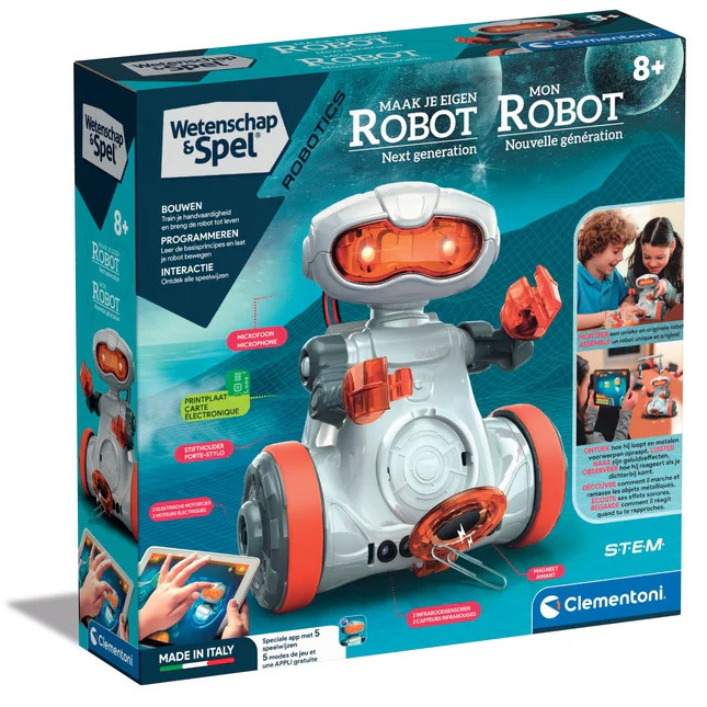 Clementoni Wetenschap & spel - Maak Je Eigen Robot experimenteer speelgoed Nederlands