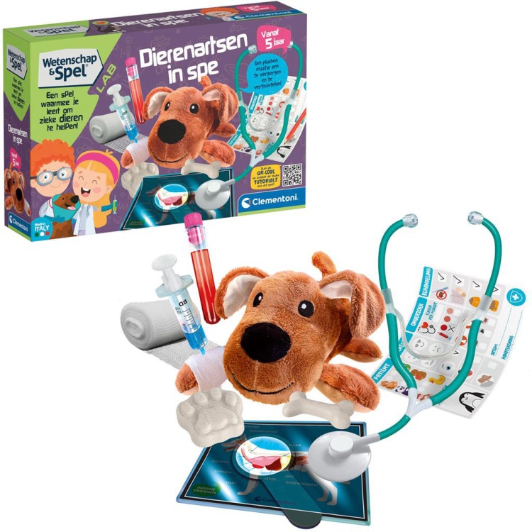 Clementoni Wetenschap & spel - Dierenartsen in spe experimenteer speelgoed Nederlands