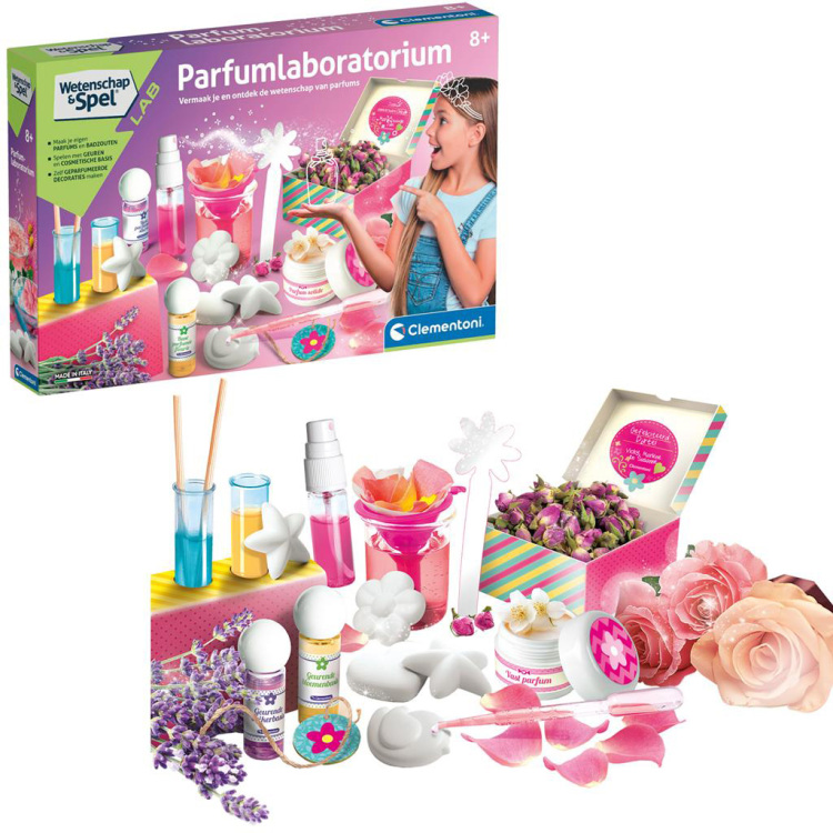 Clementoni Wetenschap & spel - Parfumlaboratorium experimenteer speelgoed Nederlands
