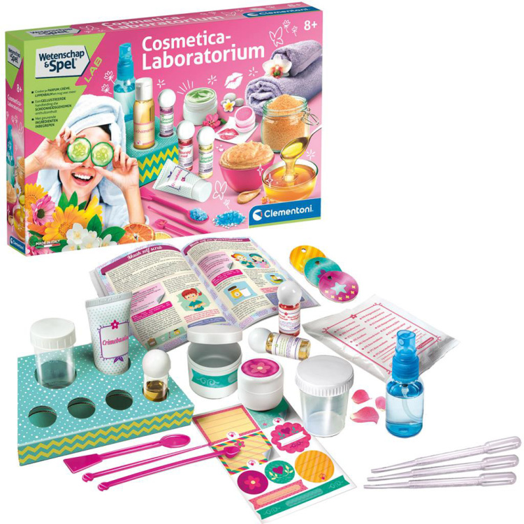 Clementoni Wetenschap & spel - Cosmetica laboratorium experimenteer speelgoed Nederlands