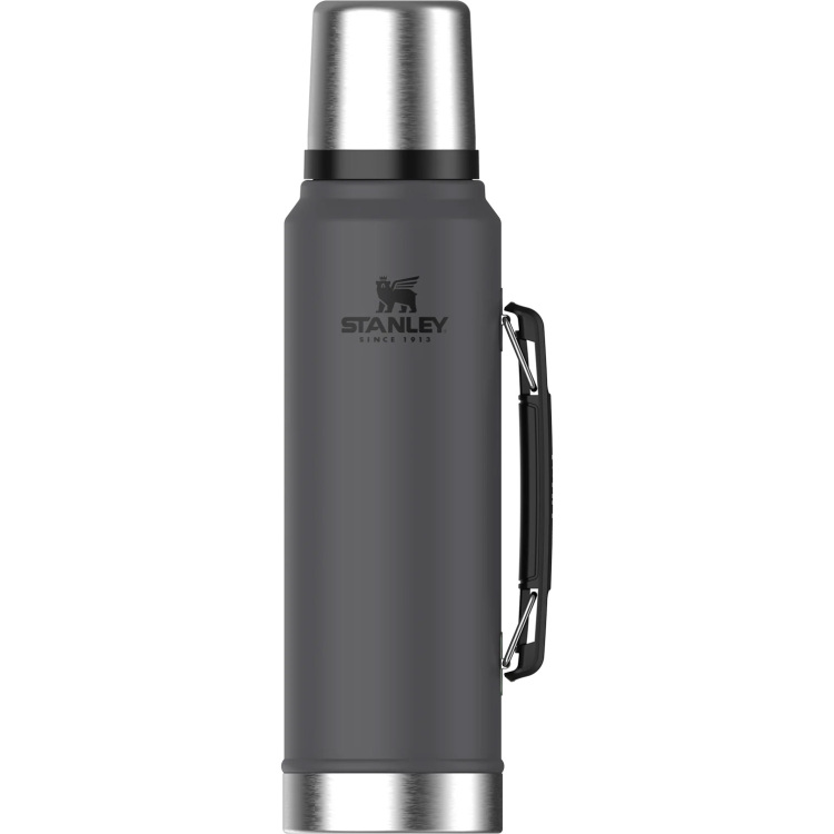Stanley PMI Classic Legendary Bottle 1L thermosfles Charcoal