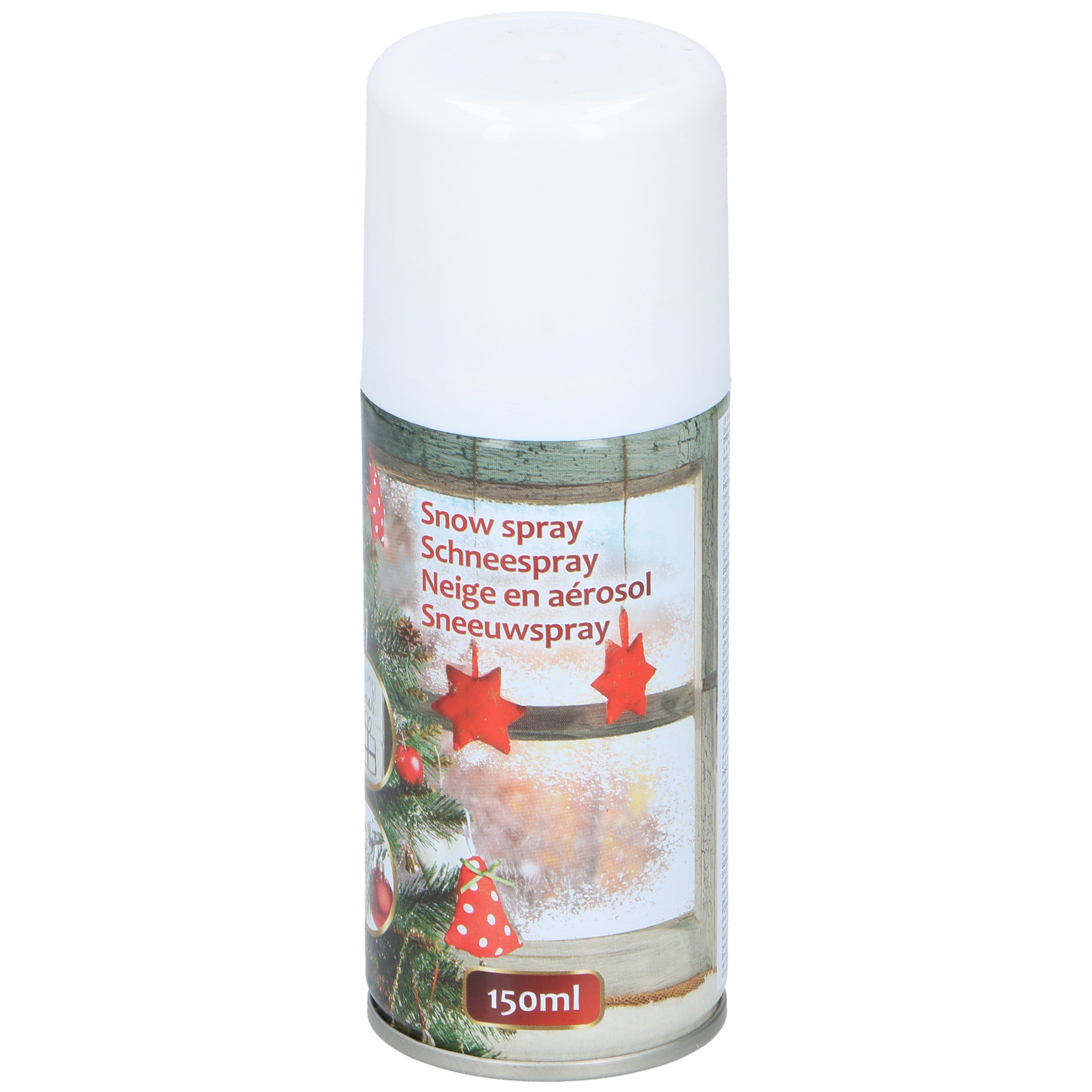Sneeuwspray - bus - 150 ml - wit - spuitsneeuw - kunstsneeuw - sneeuwdecoratie -