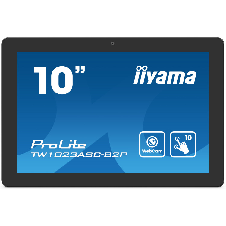 iiyama ProLite TW1023ASC-B2P ledmonitor Touch, Webcam, Audio, HDMI, LAN, USB, Android