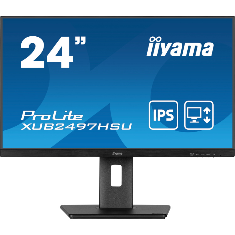 iiyama ProLite XUB2497HSU-B2 ledmonitor 100 Hz, HDMI, DisplayPort, USB, Audio