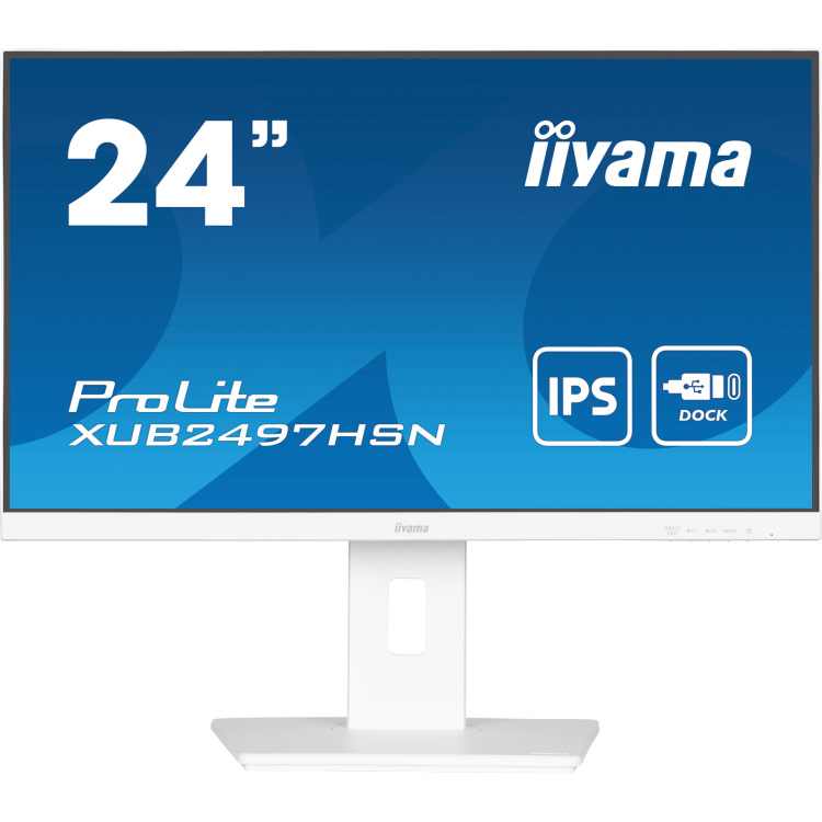 iiyama ProLite XUB2497HSN-W2 ledmonitor 100 Hz, HDMI, DisplayPort, USB-C, Audio