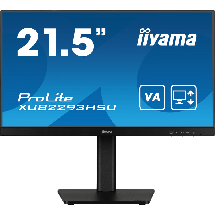 iiyama ProLite XUB2293HSU-B7 ledmonitor 100 Hz, HDMI, DisplayPort, Audio, USB