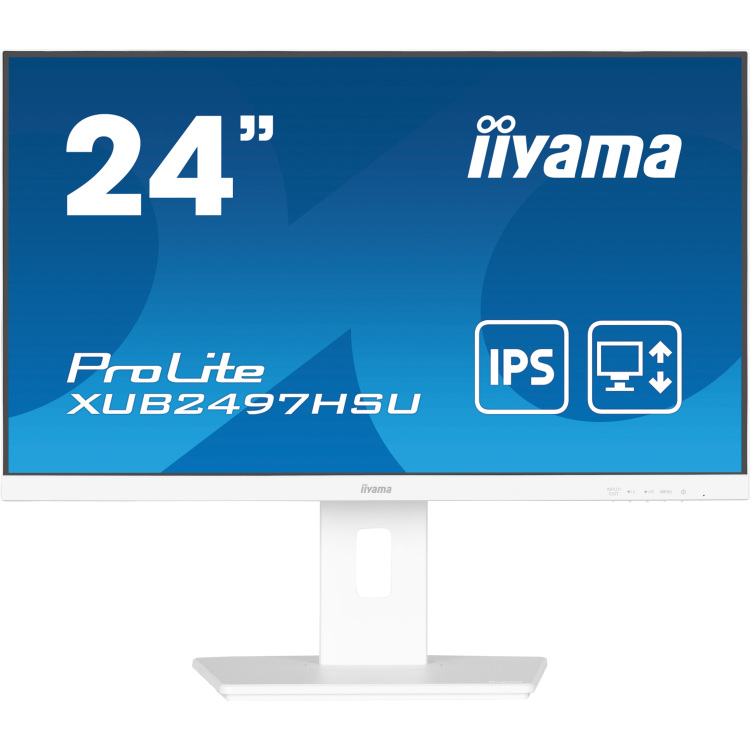 iiyama ProLite XUB2497HSU-W2 ledmonitor 100 Hz, HDMI, DisplayPort, USB, Audio
