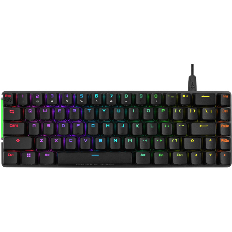 ASUS ROG Falchion Ace gaming toetsenbord 65%, RGB led, ROG PBT Doubleshot Keycaps