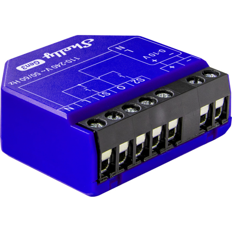 Shelly Dimmer 0/1-10V PM Gen3 dimmer