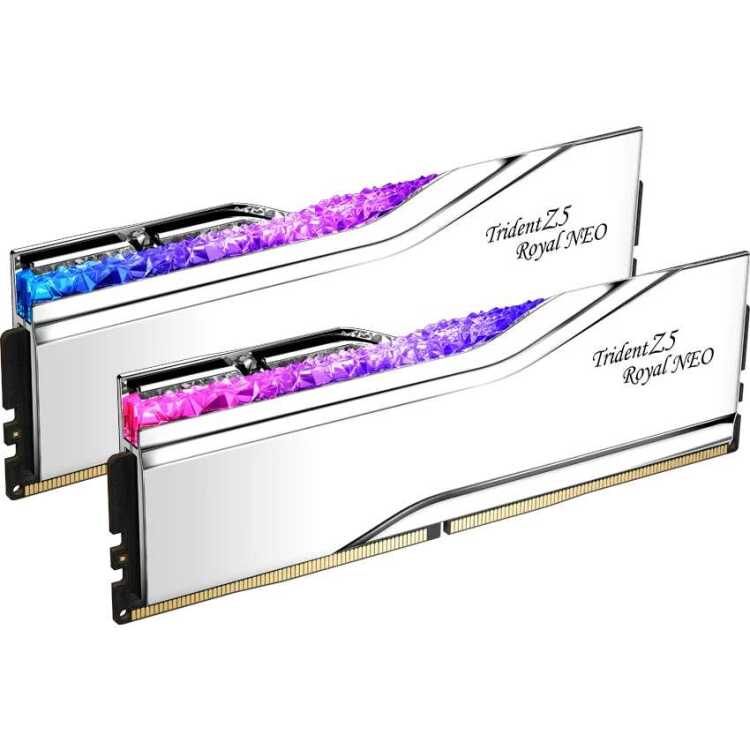 G.Skill 32 GB DDR5-6000 (2x 16 GB) Kit werkgeheugen Trident Z5 Royal Neo, RGB, EXPO