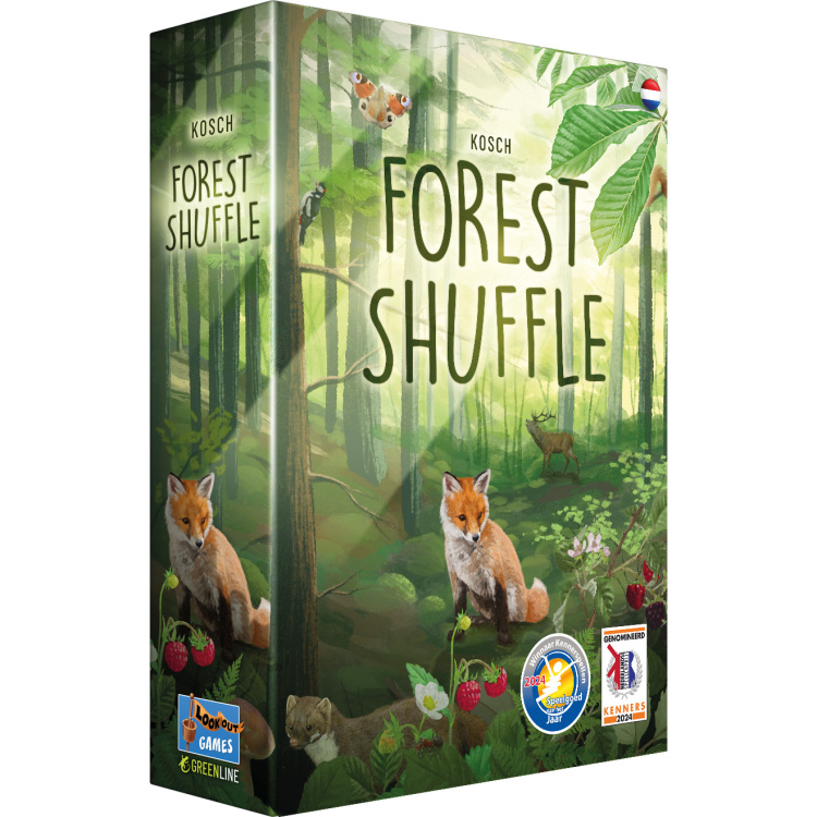 Asmodee Forest Shuffle kaartspel Nederlands, 2 - 5 spelers, 60 minuten, Vanaf 10 jaar