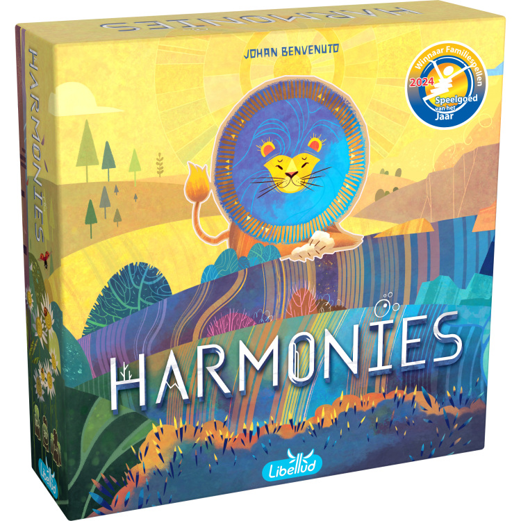 Asmodee Harmonies bordspel Frans / Nederlands, 1 - 4 spelers, 30 minuten, Vanaf 10 jaar