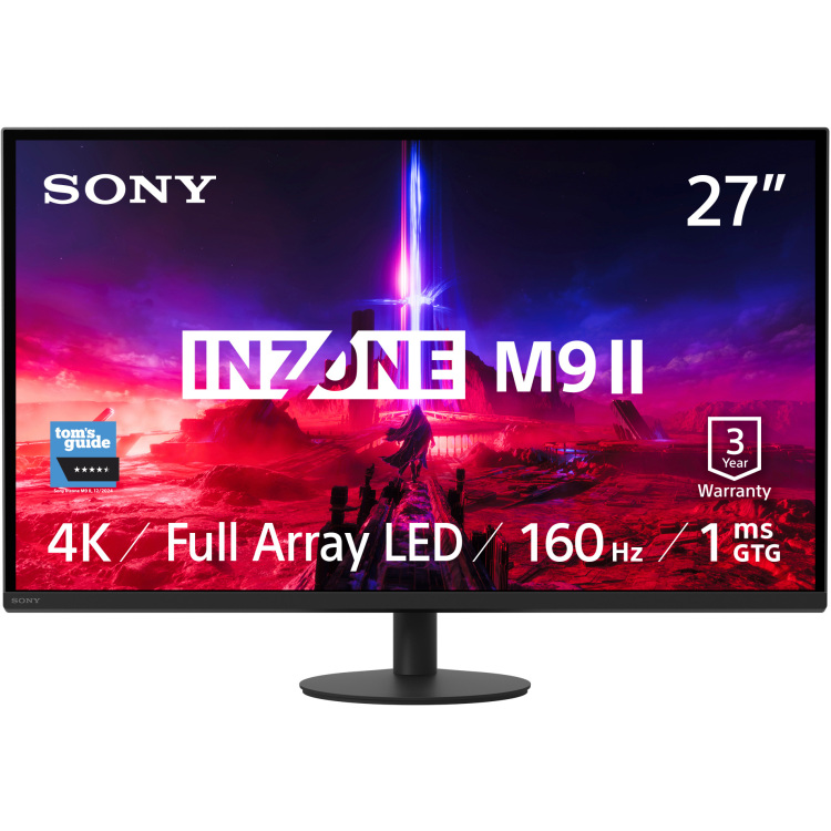 Sony INZONE M9 II 4K IPS gaming monitor 2x HDMI | 1x DisplayPort | USB-A | USB-B | 160 Hz
