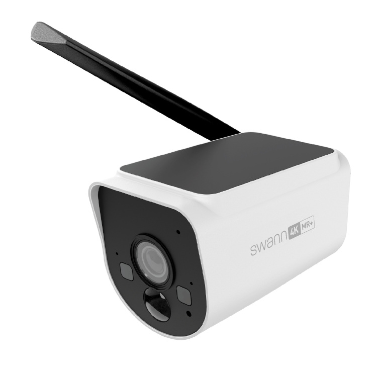 Swann MaxRanger4K Add-on Solar Cam beveiligingscamera Geïntegreerd zonnepaneel