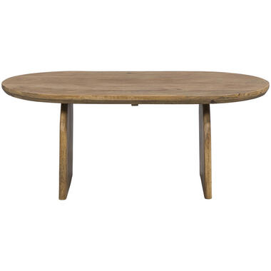 Salontafel Olivier - mangohout - 100x50x40 cm - Leen Bakker