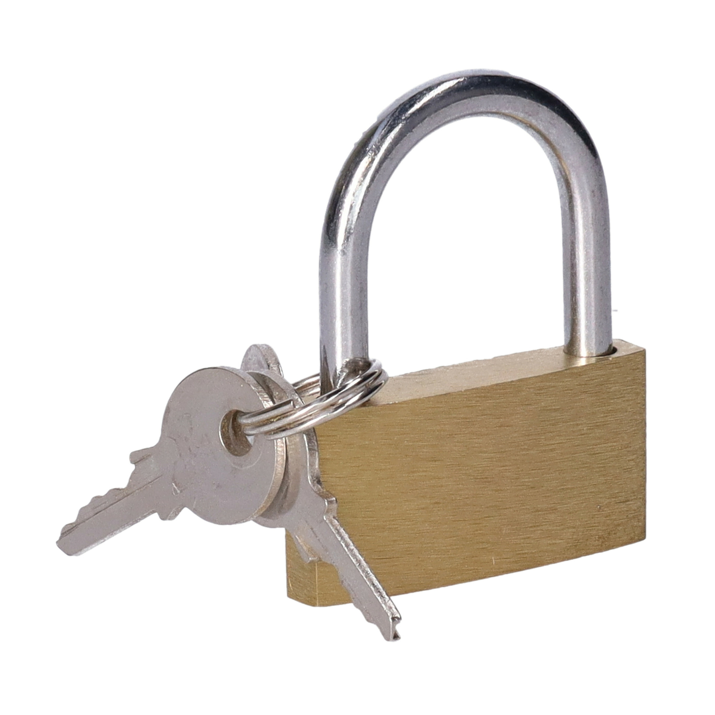 CM Hangslot met sleutel - 40 mm beugel - 3 sleutels - 4x3.5x0.5 cm -