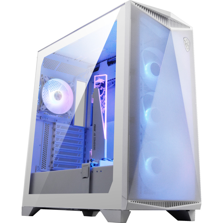 MSI MPG GUNGNIR 300R AIRFLOW WHITE tower behuizing 2x USB-A | 1x USB-C | Window