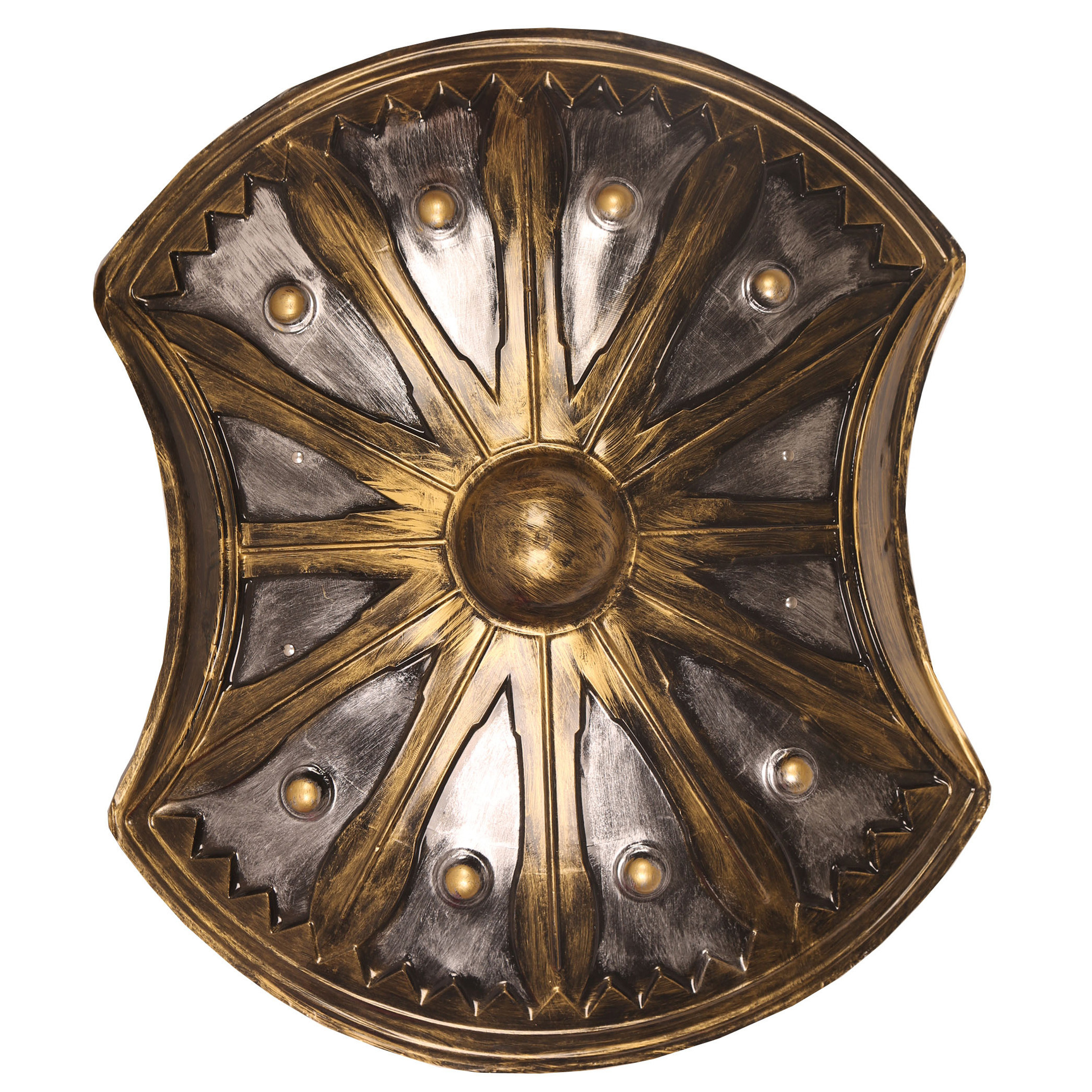 Verkleed speelgoed Ridders/Vikingen wapens - Schild - kunststof - xxx - volwassenen -