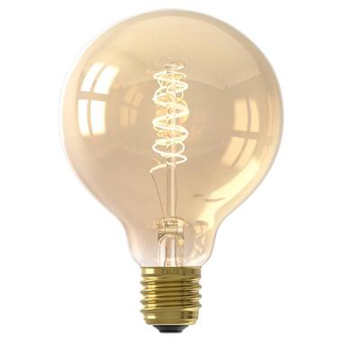 LED globelamp dimbaar goud E27 5.5W - Leen Bakker