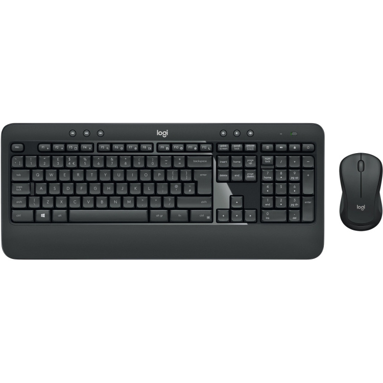 Logitech MK540 Advanced - Draadloze toetsenbord- en muiscombinatie desktopset 1000 dpi