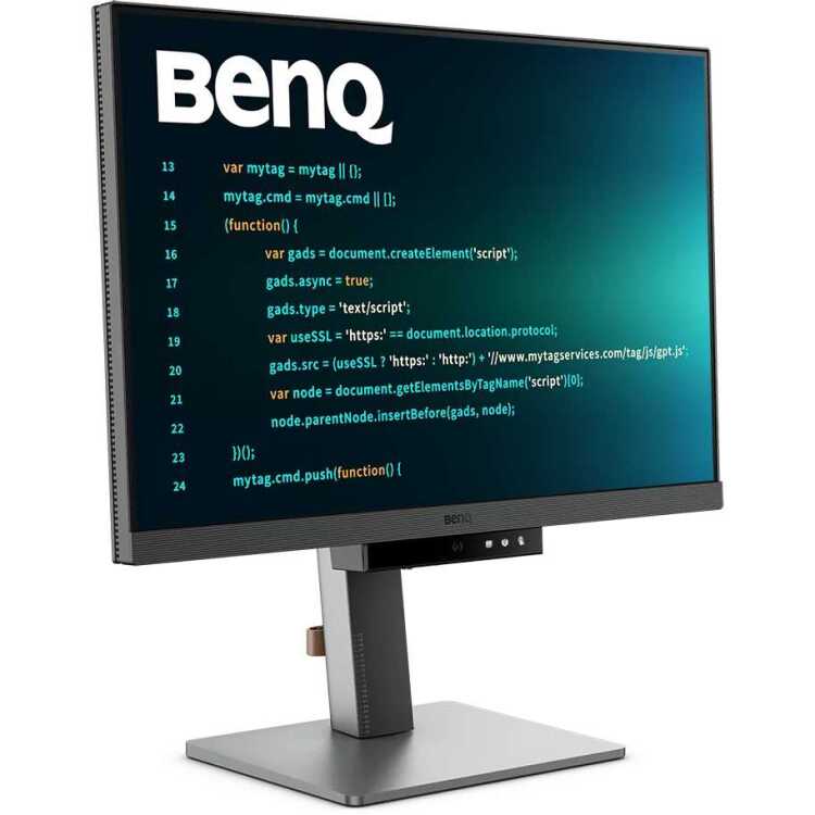 BenQ RD240Q ledmonitor 1x HDMI, 1x DisplayPort, 3x USB-A 3.2, 1x USB-B 3.2, 1x USB-C 3.2